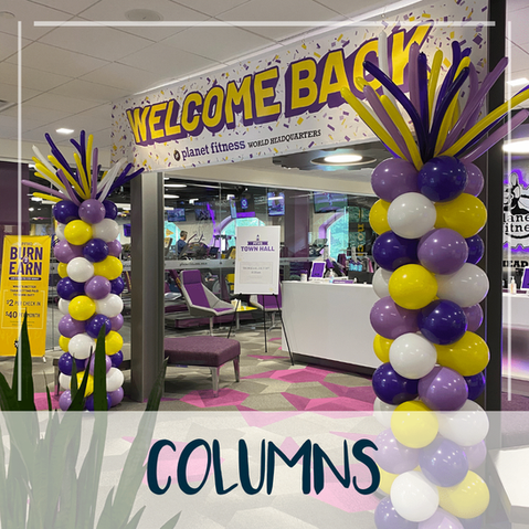 Eye Candy Balloons Balloon Columns